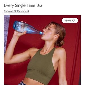 NWT Free People Movement Every Single Time Bra